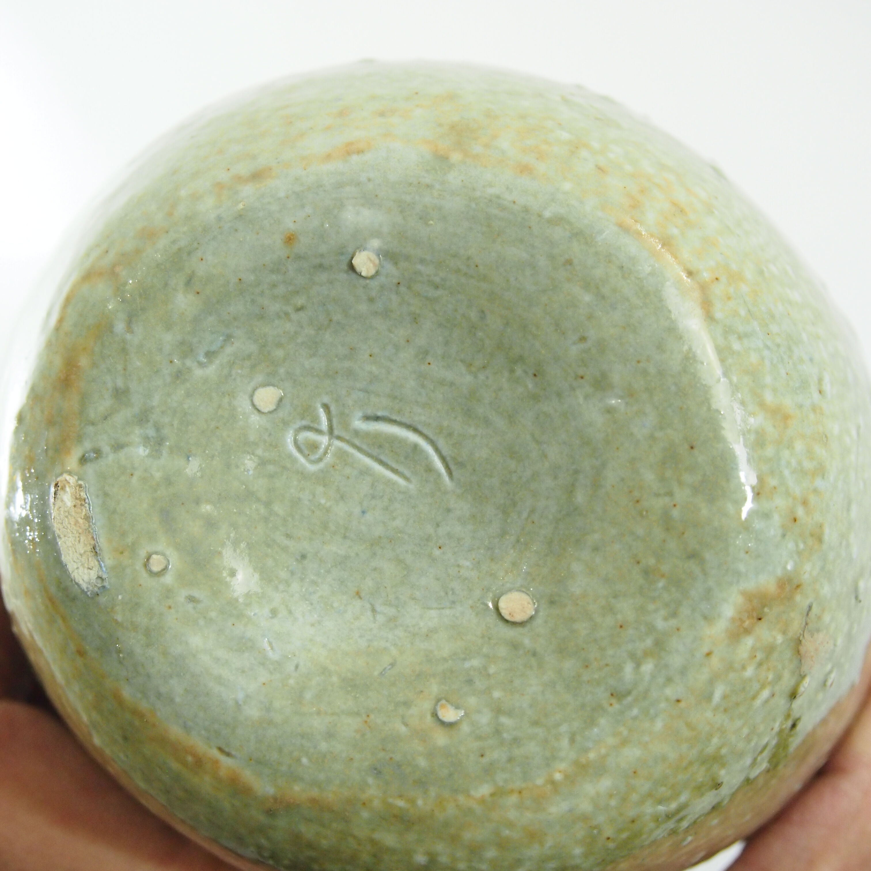 Ancient soliflore vase signed