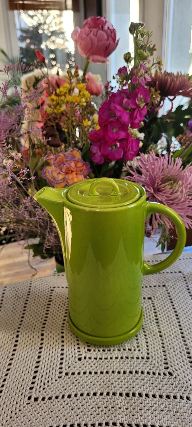 Vintage green coffee maker Salins