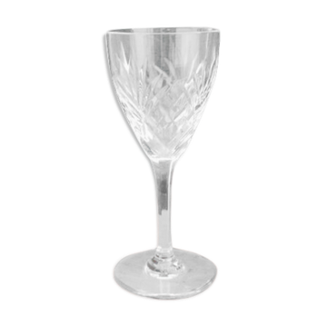 Saint Louis Chantilly wine glass