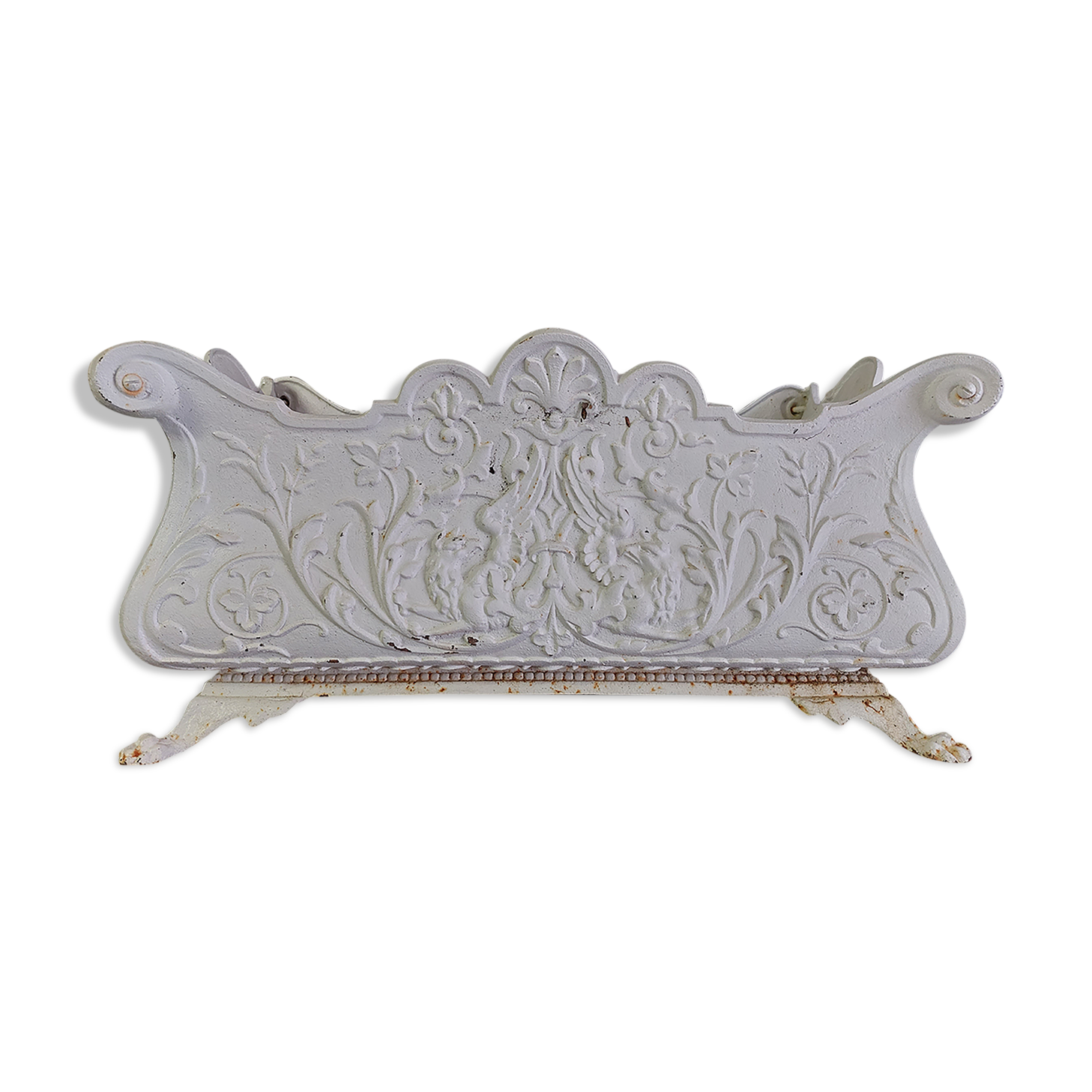 Cast iron planter Napoleon III lion's feet