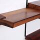 Modular Dark wooden Wall System from Kai Kristiansen - FM Møbler