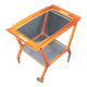 Italian Serving Trolley, Ico Parisi Style for Angelo de Baggis, 1950s