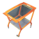 Italian Serving Trolley, Ico Parisi Style for Angelo de Baggis, 1950s