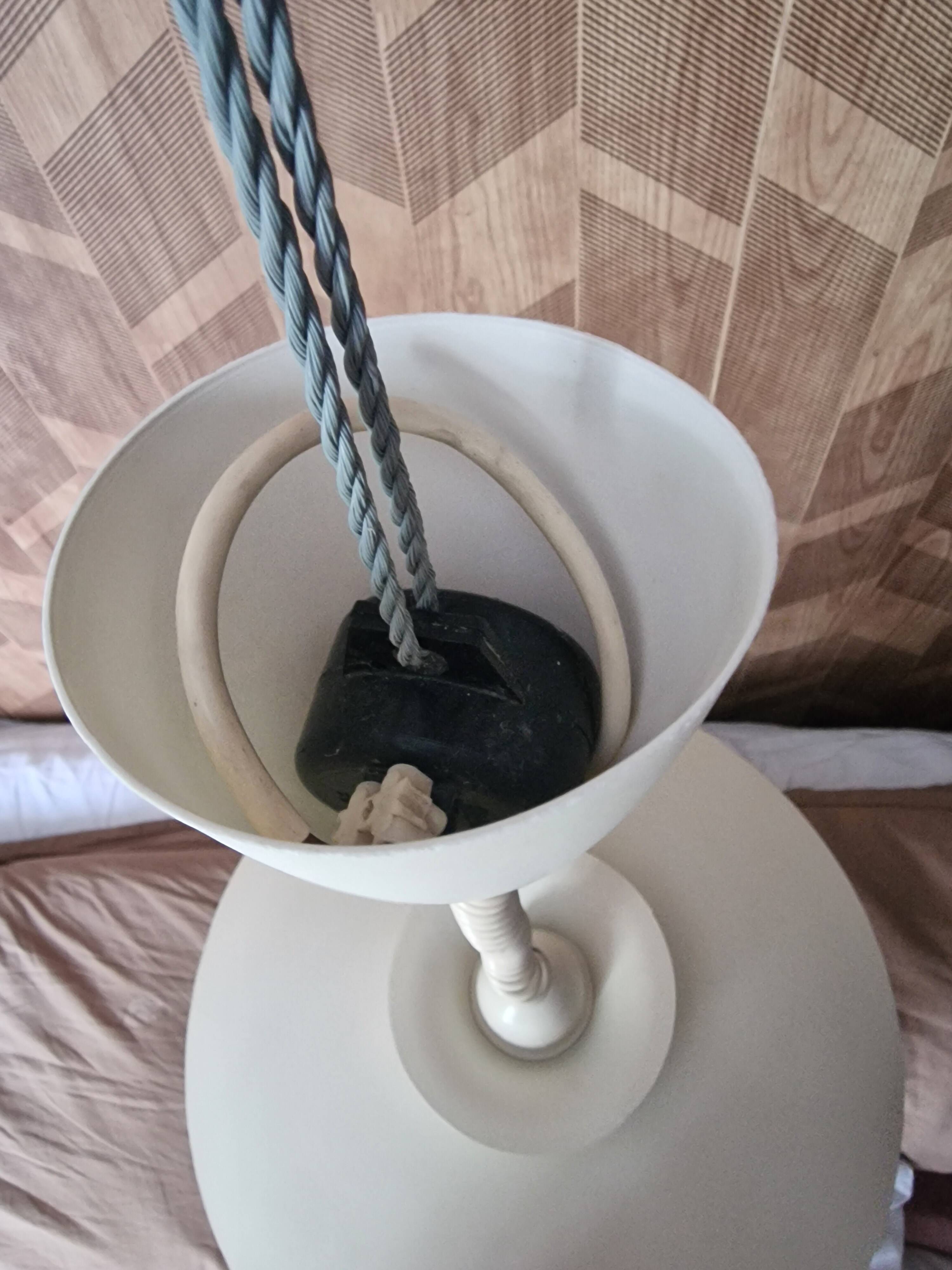 Suspension vintage Ikea en métal