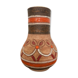 Glazed stoneware vase italy