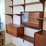 Poul Cadovious Royal System modular teak bookcase