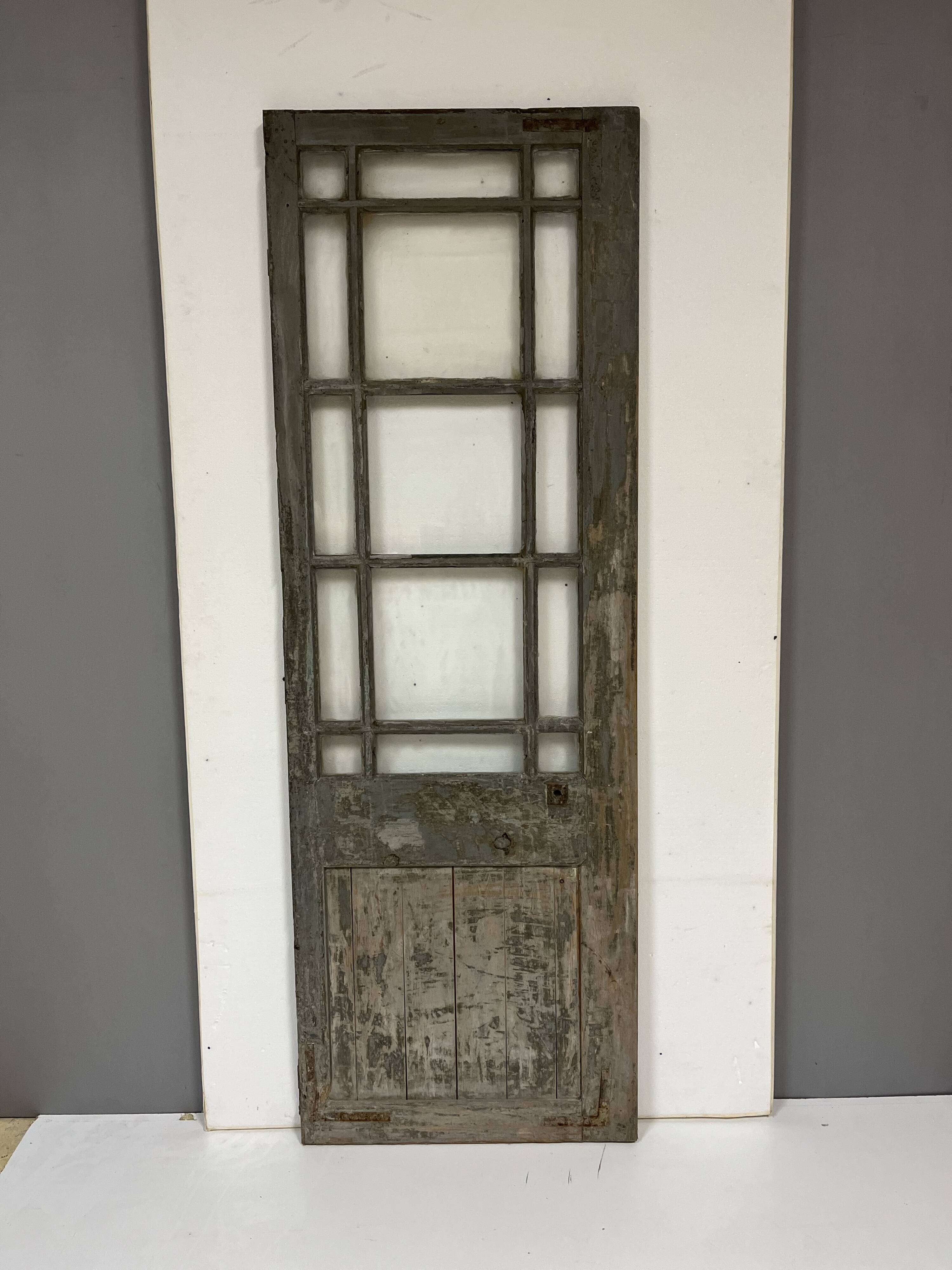 Old glass door from the 18th/19th century