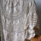 Crochet tablecloth