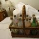 Rattan bottle holders