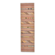 3x0 Blush Pink & Blue Striped Vintage Kilim Runner, Rugs For Bohemian Entry