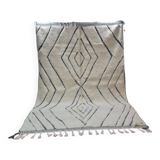 Handmade wool Berber rug 300X200 cm