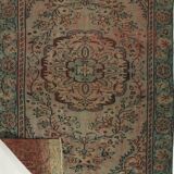 Anatolian handmade vintage rug 265 cm x 170 cm