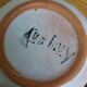 Empty pocket aperitif dish signed Jean Austruy