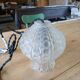 1 vintage glass pendant/lamp