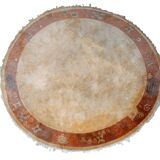 Tapis Vintage Khaden Tibétain en Laine, Années 1970, Épais et Élégant