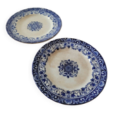 Set of 2 JVBx Louis XV flat plates
