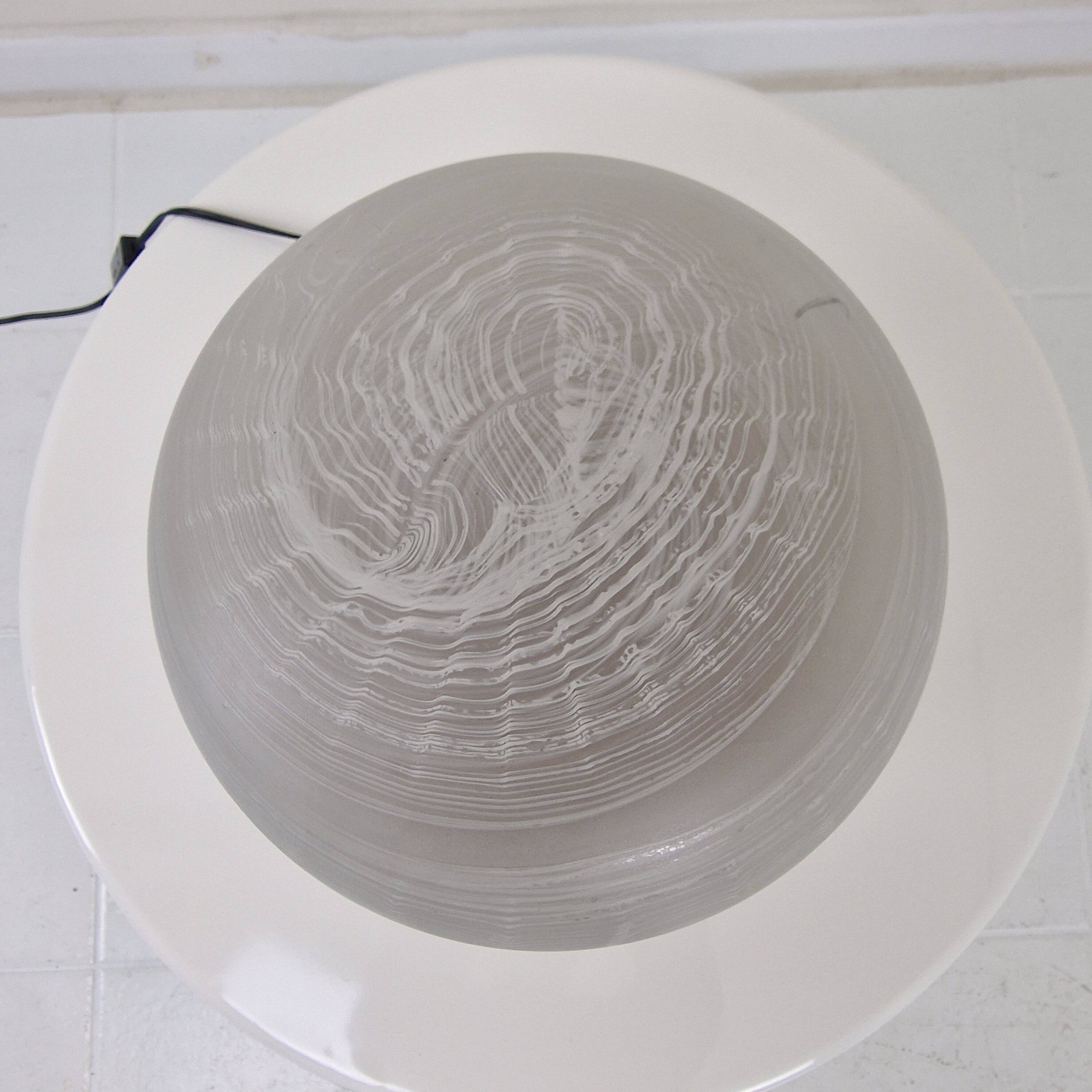 Vintage Hand-Blown Murano Glass Table Lamp, Italy, circa 1970