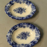 Pair Of Vegetable Growers Alfred Meakin England Royal Semi Porcelain