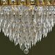 Lot - Pair of Swarovski crystal chandelier Italian design.