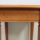 Table end of sofa in solid blond oak – 1950