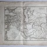 Map of the Parthian Empire from the Atlas of the History of the Emperors of 1819, 48 x 34 cm