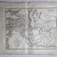 Carte de l'empire des Parthes extraite de l'Atlas des l'histoire des empereurs de 1819, 48 x 34 cm