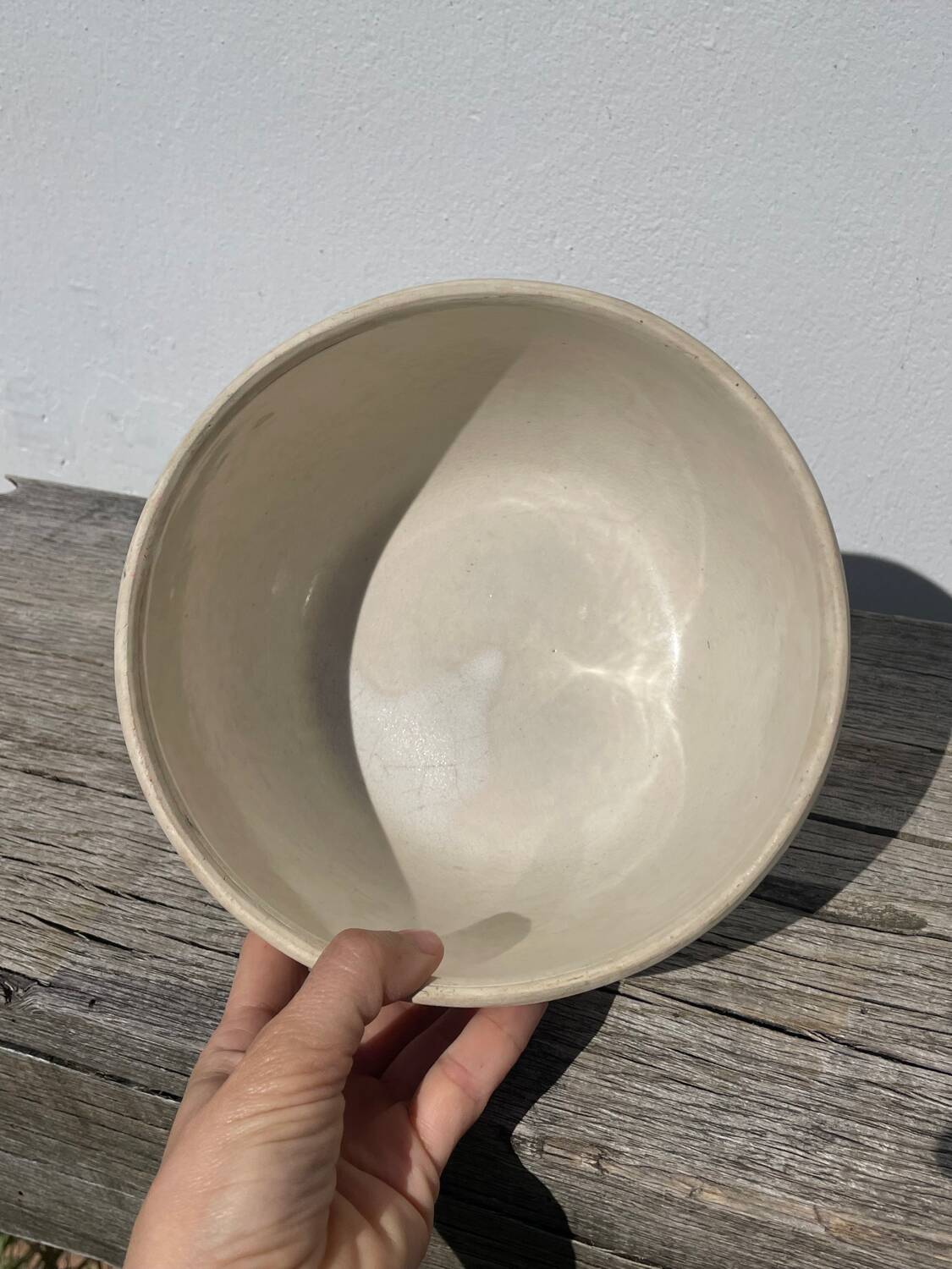 Ceramic salad bowl, Singapore 1970