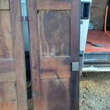 2 pairs of 19th century walnut doors