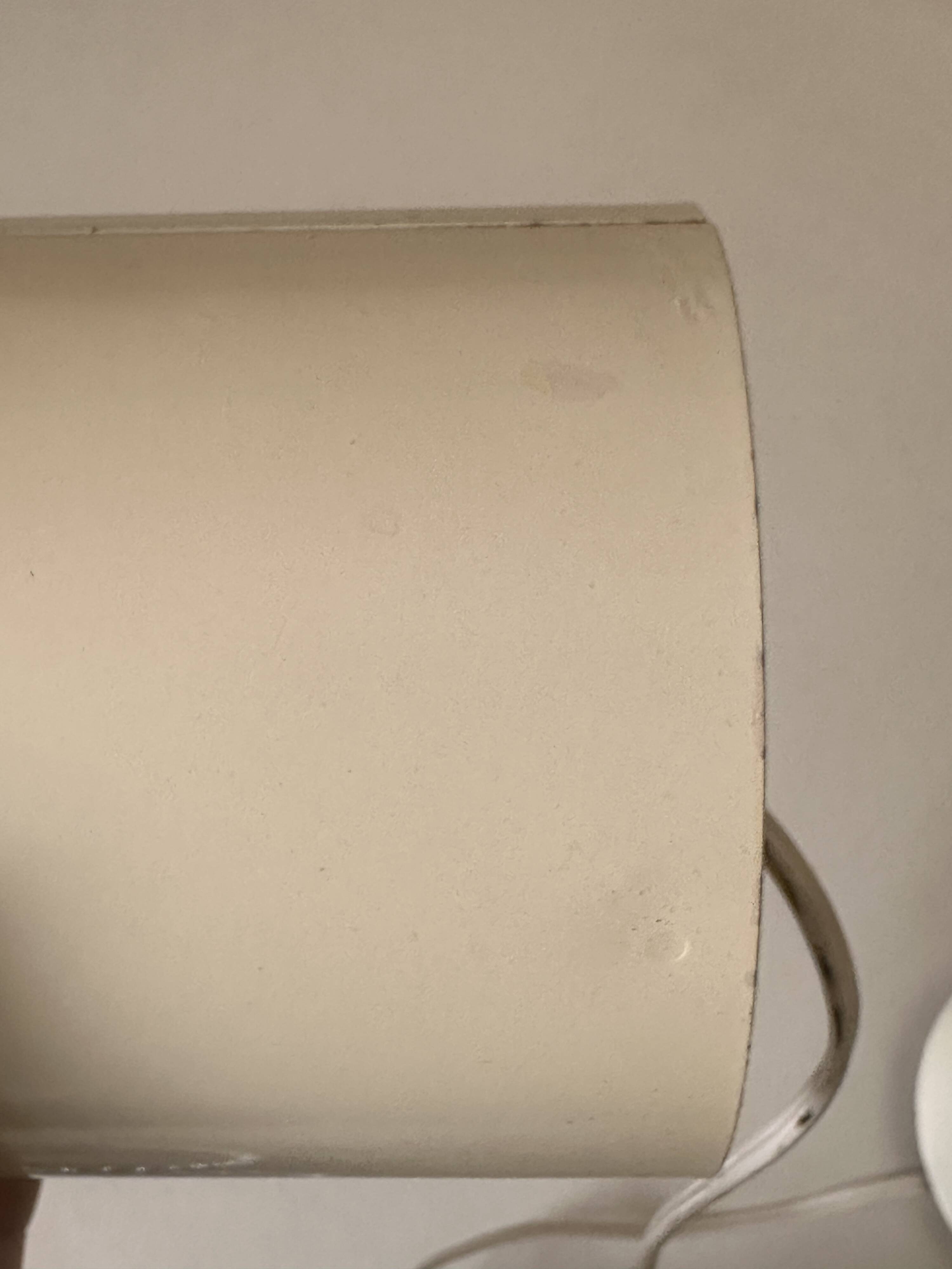 Pair of vintage design spring lamp wall lights from the 70s