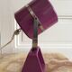 Lampe violette vintage des années 70