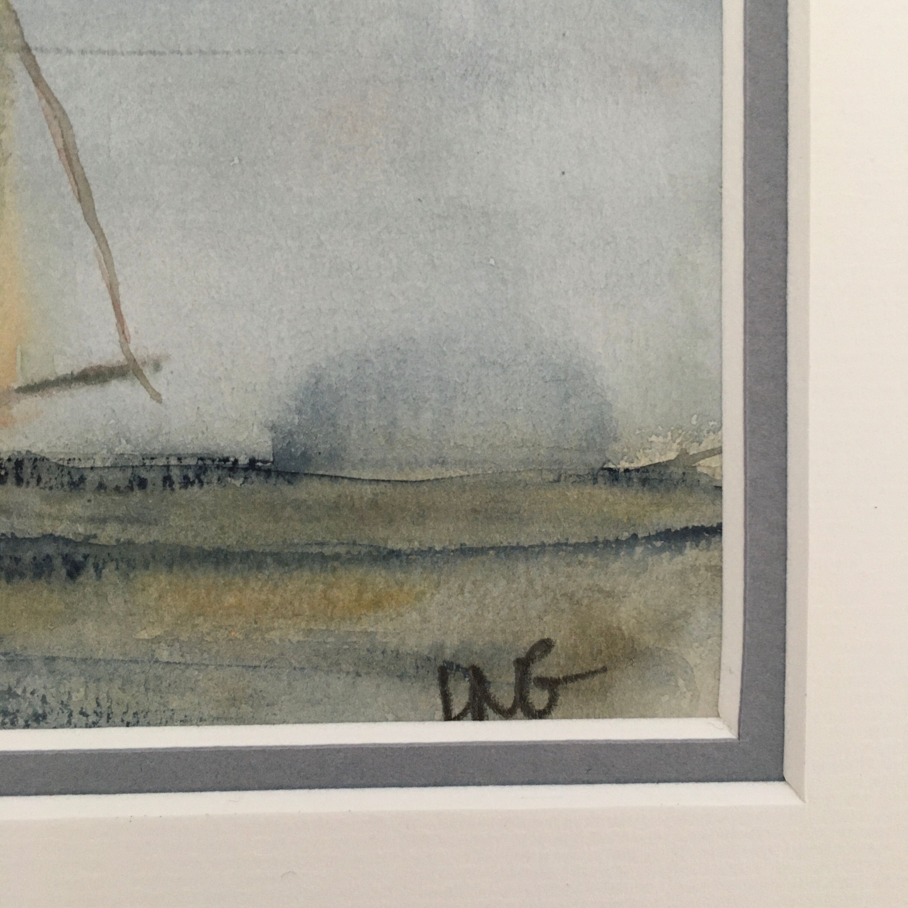 Abstract marinated watercolor