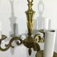 3 light bronze chandelier