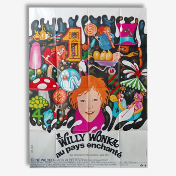 Original movie Willie Wonka 1971 Mel Stuart vintage poster