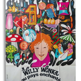 Affiche cinéma originale Willie Wonka 1971 Mel Stuart vintage
