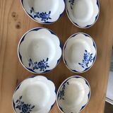 Assiettes creuses anciennes « corsica »faïenceries digoin sarreguemines