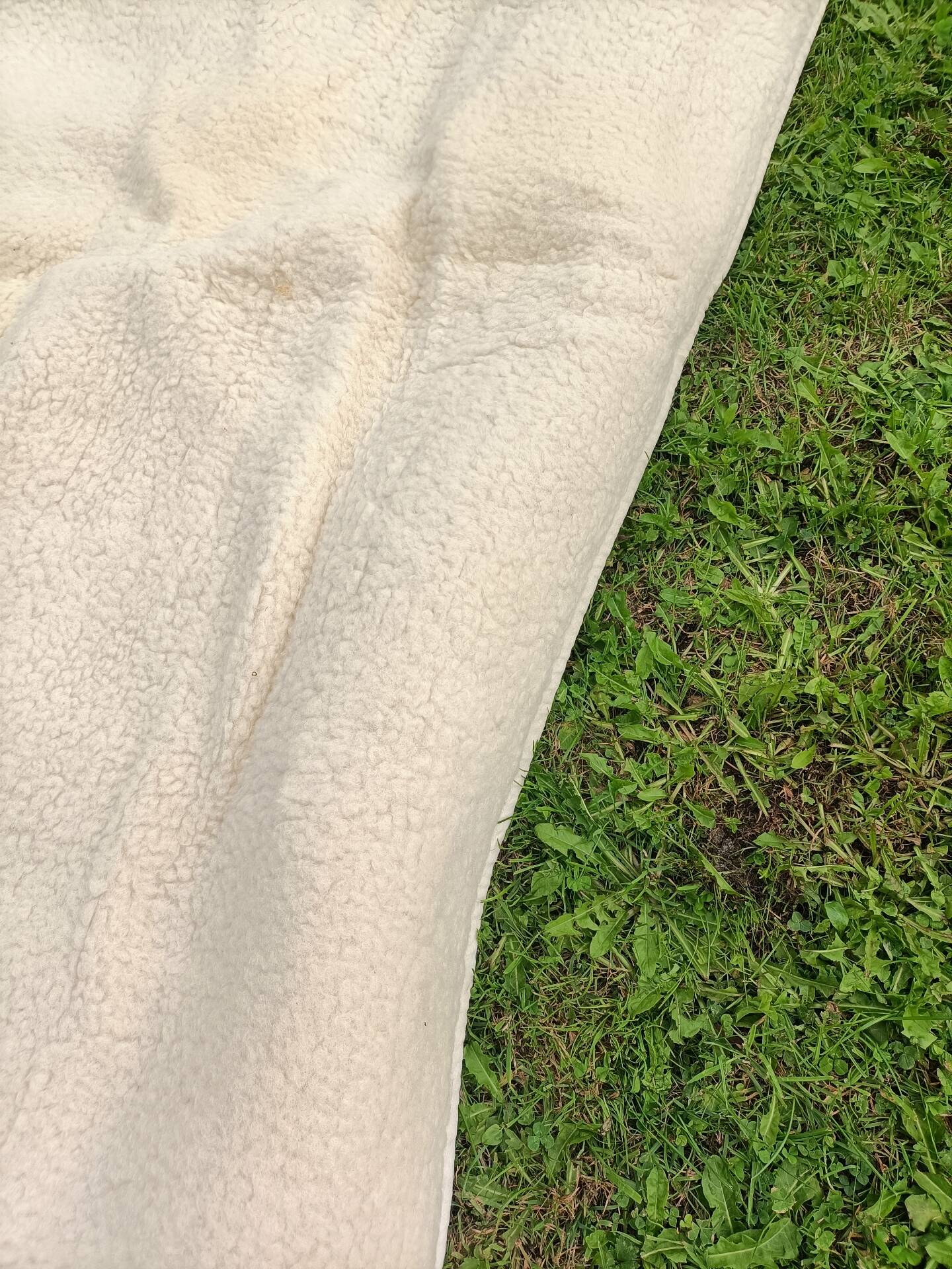 Dessus de Lit Vintage mouton véritable