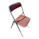 Souvignet 1970 stainless steel folding chair