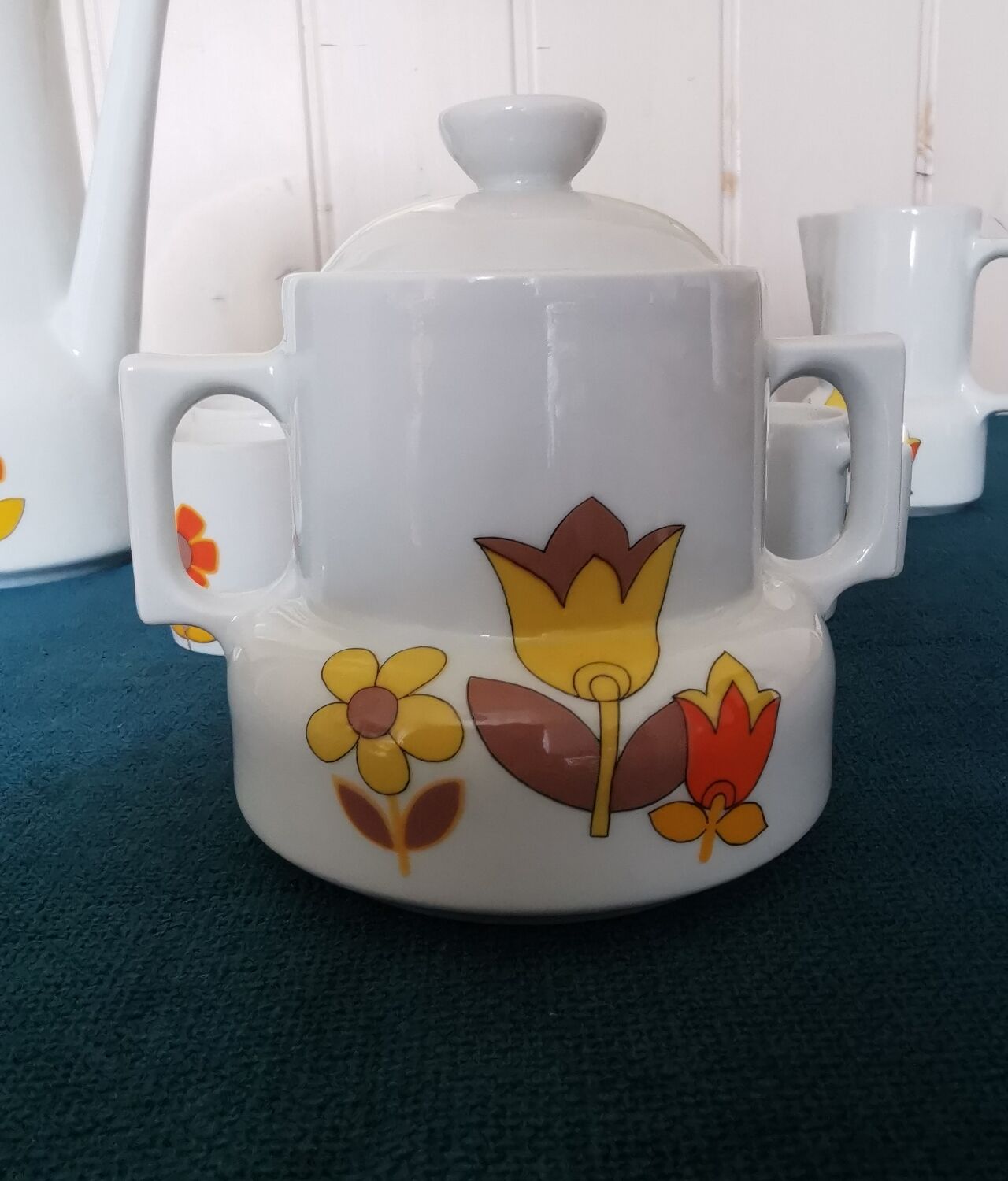 L. Lorioux coffee set 10 cups