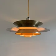 Vintage Lyskaer pendant - Bent Nordsted - Danish multilayered lamp