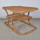 Table basse en rotin