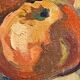 Tableau "Nature morte aux fruits" par Prosper Chalon, Huile sur Toile de 1952