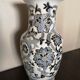 Glazed ceramic baluster vase - Late 19th century
