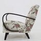 1950s Jindrich Halabala Restored Gobelin Armchair, Czechoslovakia