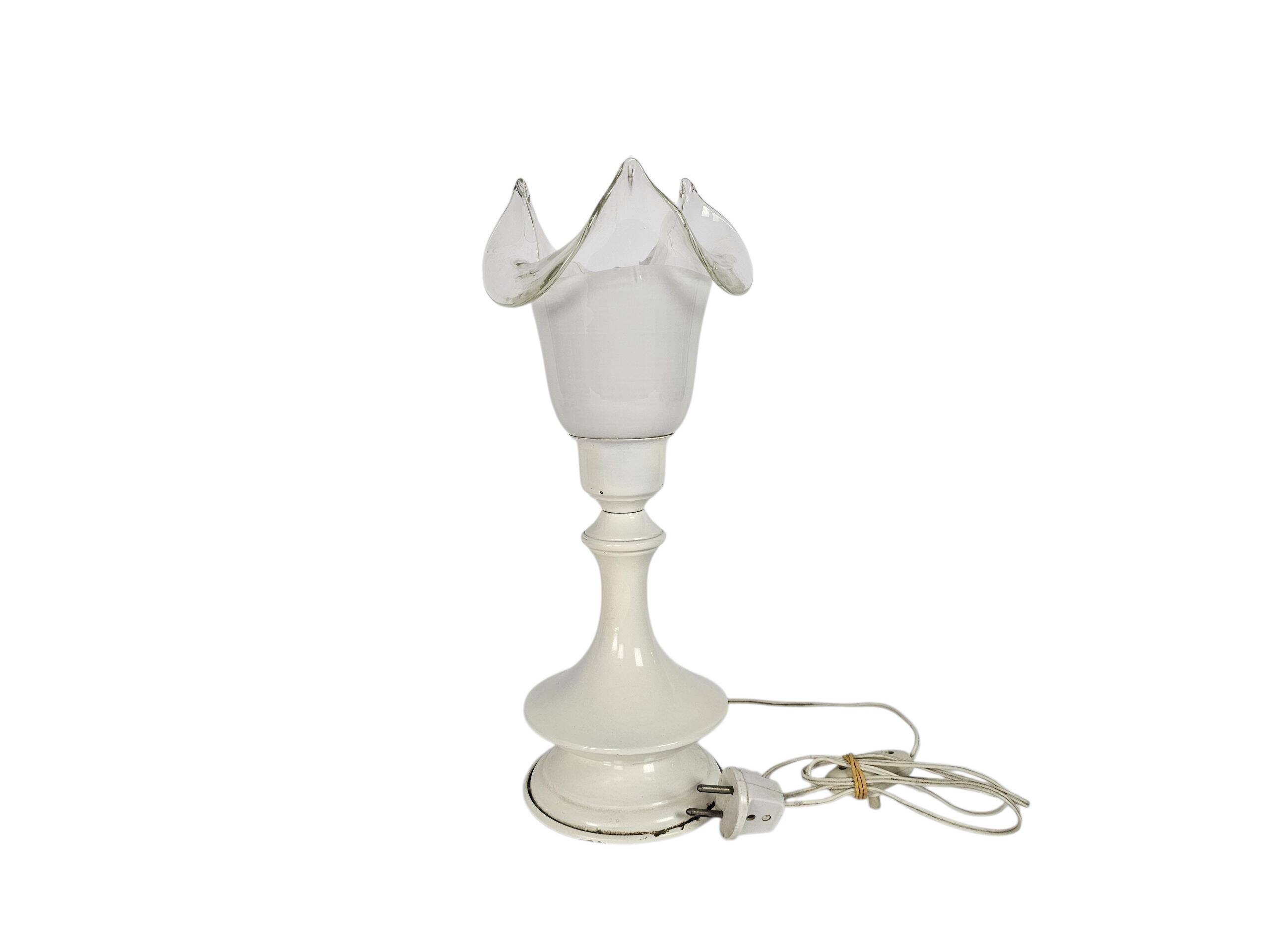 Creazioni Milan Art Ottone -  Murano - table lamp- Italy- 70s