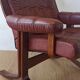Scandinavian Mid-Century Modern Leather Easy Chair by Ekornes 1970s.
