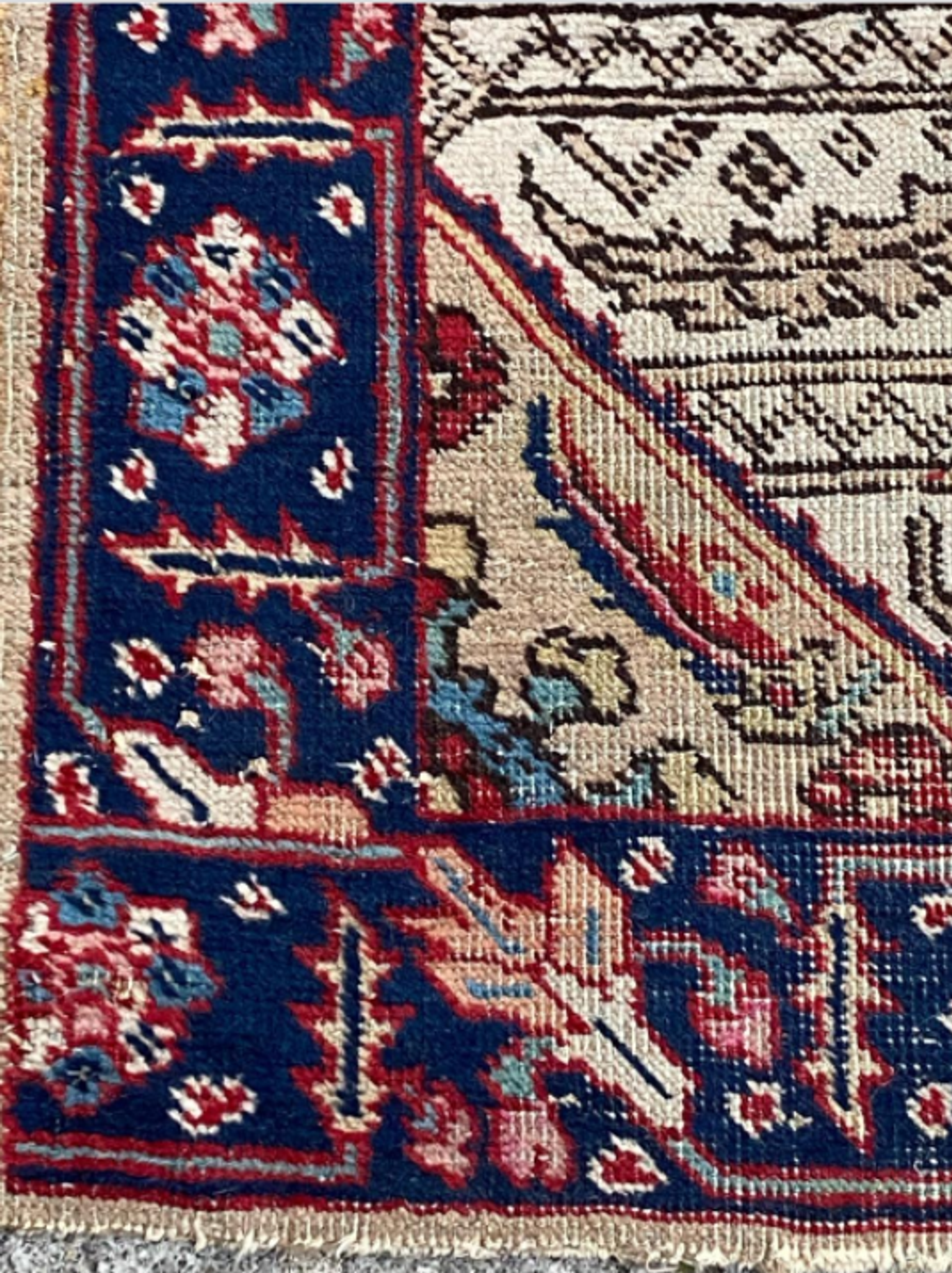 Tapis Tabriz antique 126x76cm