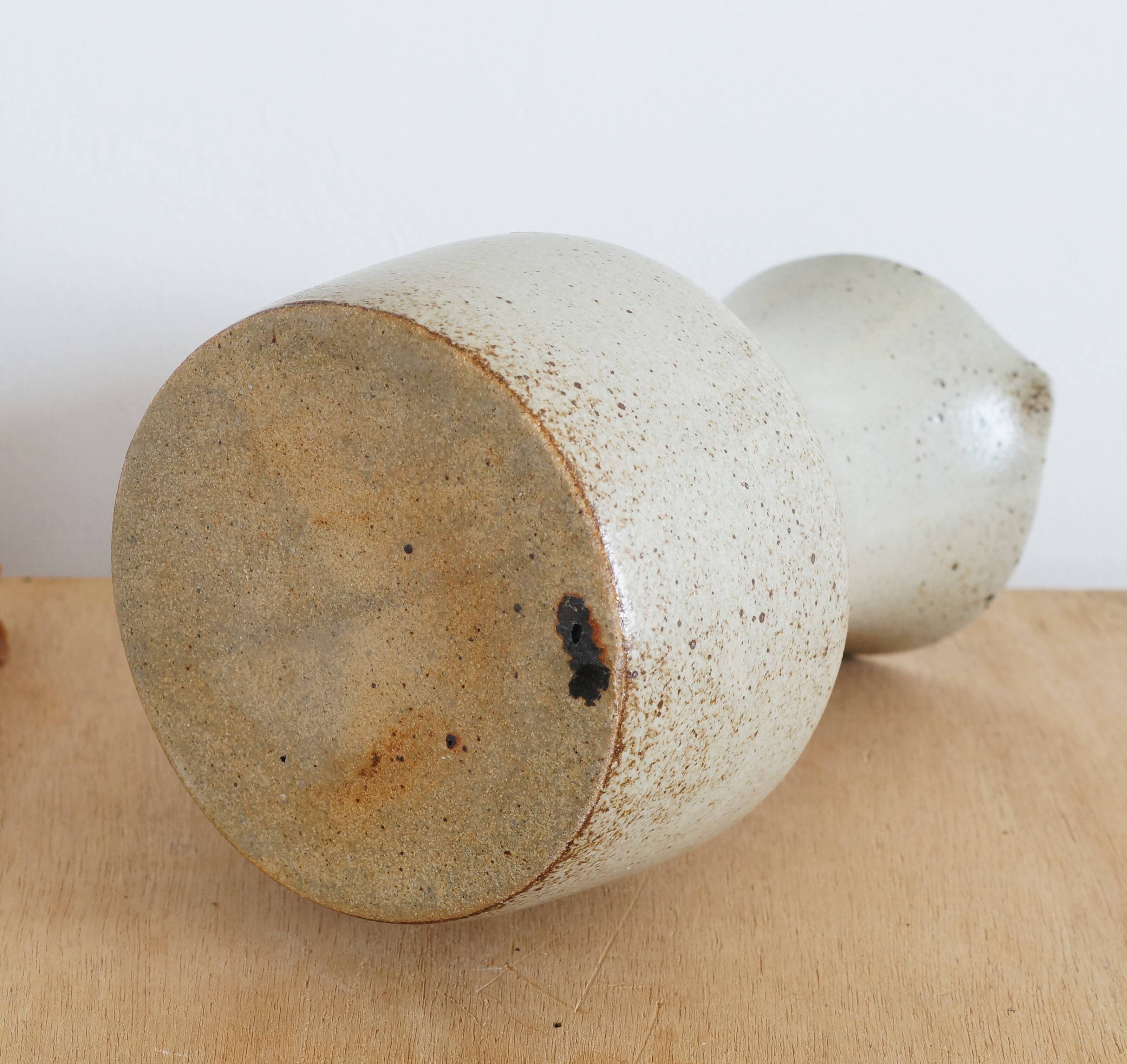 Pyrite stoneware pitcher 1970s