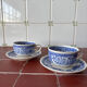 Duo of coffee cups and saucers Villeroy & Boch – Model "Burgenla"