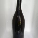 Old flat-bottomed bottle.
