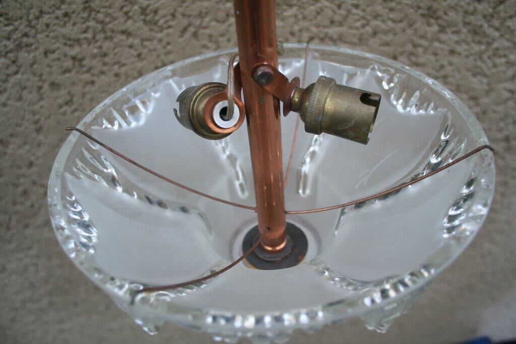 Hanging Deco brass glass Icicle Ezan